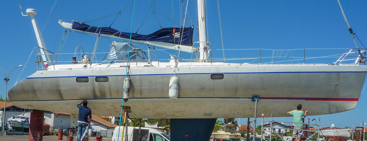 carener bateau hendaye