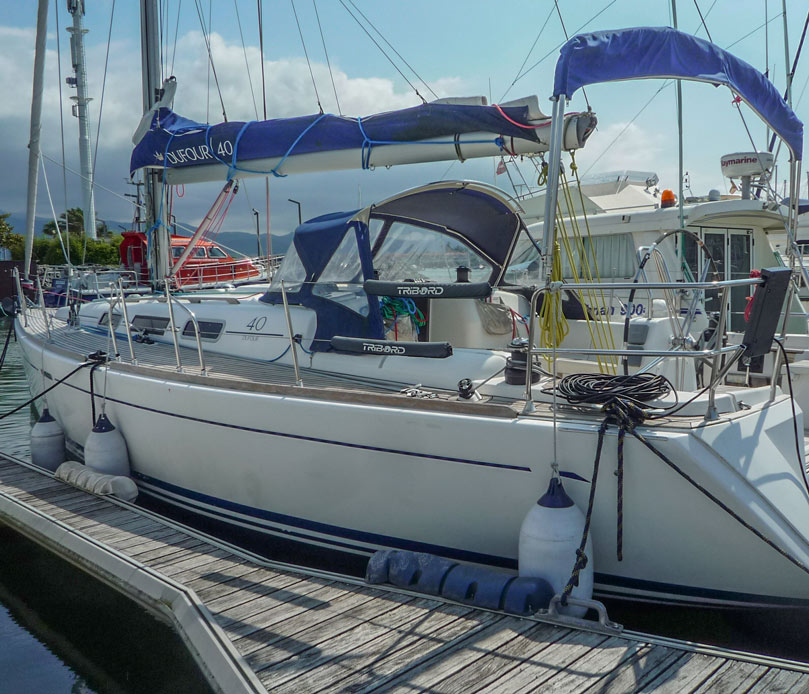 pays basque voilier dufour